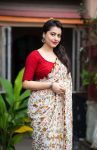 2NEW ARRIVAL GEORGETTE WARLI PRINT WITH LACE BORDER WORK SAREE WITH UNSTITCHED BLOUSE CASUAL WEAR WHOLESALE PRICE ETHNIC GARMENT (14)