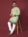 2NEW ARRIVAL RAYON COTTON CROCHET WORK KURTA PAYJAMA FESTIVE WEAR WHOLESALE PRICE ETHNIC GARMENT (12)