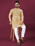 2NEW ARRIVAL VISCOSE RAYON CHIKANKARI LUCKNOWI SCHIFFLI WORK MEN’S KURTA PAYJAMA FESTIVE WEAR WHOLESALE PRICE ETHNIC GARMENT (20)