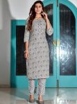 3NEW ARRIVAL COTTON BLEND FOIL PRINT AND MIRROR WORK TOP PANT SET CASUAL WEAR WHOLESALE PRICE ETHNIC GARMENT (19)