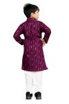 5NEW ARRIVAL SOFT COTTON THREAD AND SEQUENCE WORK KID’S KURTA PAYJAMA FESTIVE WEAR WHOLESALE PRICE ETHNIC GARMENT (9)