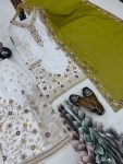 ATTRACRIVE GEORGETTE EMBROIDERY SEQUENCE TOP PALAZZO WITH DUPATTA PARTY WEAR WHOLESALE PRICE ETHNIC GARMENT (2)