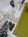 ATTRACRIVE GEORGETTE EMBROIDERY SEQUENCE TOP PALAZZO WITH DUPATTA PARTY WEAR WHOLESALE PRICE ETHNIC GARMENT (2)