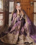 ATTRACTIVE CHINON SILK EMBROIDERY SEQUENCE WORK TOP SHARARA WITH DUPATTA PARTY WEAR WHOLESALE PRICE ETHNIC GARMENT (6)