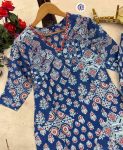 ATTRACTIVE COTTON PRINTED MIRROR WORK TOP PENT SET PARTY WEAR WHOLESALE PRICE ETHNIC GARMENT (8)