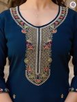 DESIGNER CHANDERI SILK BEADS HANDWORK TOP BOTTOM WITH PRINTED DUPATTA PARTY WEAR WHOLESALE PRICE ETHNIC GARMENT (5)