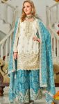 DESIGNER CHINON EMBROIDERY SEQUENCE CODING MIRROR HAND WORK TOP PALAZZO WITH DUPATTA PARTY WEAR WHOLESALE PRICE ETHNIC GARMENT (3)
