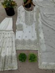 DESIGNER CHINON EMBROIDERY SEQUENCE WORK TOP SHARARA WITH DUPATTA PARTY WEAR WHOLESALE PRICE ETHNIC GARMENT (4)