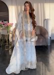 DESIGNER CHINON EMBROIDERY SEQUENCE WORK TOP SHARARA WITH DUPATTA PARTY WEAR WHOLESALE PRICE ETHNIC GARMENT (4)