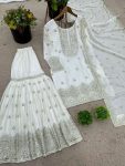 DESIGNER CHINON EMBROIDERY SEQUENCE WORK TOP SHARARA WITH DUPATTA PARTY WEAR WHOLESALE PRICE ETHNIC GARMENT (4)