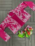 DESIGNER CHINON EMBROIDERY WORK DRAPE SKIRT BLOUSE AND KOTI PARTY WEAR WHOLESALE PRICE ETHNIC GARMENT (6)