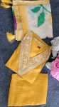 DESIGNER CHINON EMBROIDERY WORK TOP BOTTOM WITH DUPATTA FESTIVE WEAR WHOLESALE PRICE ETHNIC GARMENT (3)