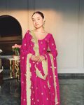 DESIGNER CHINON SEQUENCE EMBROIDERY WORK GOWN BOTTOM WITH DUPATTA PARTY WEAR WHOLESALE PRICE ETHNIC GARMENT (8)