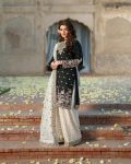 DESIGNER CHINON SILK EMBROIDERY AND SEQUENCE WORK WITH RIVET MOTI WORK TOP PALAZZO WITH DUPATTA FESTIVE WEAR WHOLESALE PRICE ETHNIC GARMENT (5)