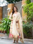 DESIGNER CHINON SILK EMBROIDERY SEQUENCE WORK GOWN BOTTOM WITH DUPATTA PARTY WEAR WHOLESALE PRICE ETHNIC GARMENT (6)