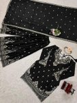 DESIGNER CHINON SILK EMBROIDERY SEQUENCE WORK TOP PALAZZO WITH DUPATTA PARTY WEAR WHOLESALE PRICE ETHNIC GARMENT (11)