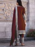 DESIGNER CHINON SILK EMBROIDERY SEQUENCE WORK TOP PALAZZO WITH DUPATTA PARTY WEAR WHOLESALE PRICE ETHNIC GARMENT (9)