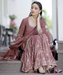 DESIGNER CHINON SILK EMBROIDERY SEQUENCE WORK TOP SHARARA WITH DUPATTA FESTIVE WEAR WHOLESALE PRICE ETHNIC GARMENT (2)