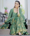 DESIGNER CHINON SILK EMBROIDERY SEQUENCE WORK TOP SHARARA WITH DUPATTA PARTY WEAR WHOLESALE PRICE ETHNIC GARMENT (6)