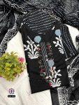 DESIGNER COTTON PRINTED HANDWORK TOP BOTTOM WITH DUPATTA PARTY WEAR WHOLESALE PRICE ETHNIC GARMENT (3)