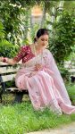 DESIGNER DOLA SILK EMBROIDERY WORK SAREE WITH UNSTITCHED BLOUSE FESTIVE WEAR WHOLESALE PRICE ETHNIC GARMENT (3)