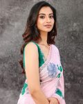 DESIGNER GEORGETTE DIGITAL PRINT WITH READY MADE CUT WORK NET LACE WORK SAREE WITH UNSTITCHED BLOUSE PARTY WEAR WHOLESALE PRICE ETHNIC GARMENT (4)