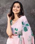 DESIGNER GEORGETTE DIGITAL PRINT WITH READY MADE CUT WORK NET LACE WORK SAREE WITH UNSTITCHED BLOUSE PARTY WEAR WHOLESALE PRICE ETHNIC GARMENT (4)