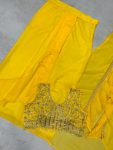DESIGNER GEORGETTE EMBROIDERY BEADS SEQUENCE WORK WITH HEAVY LACE WORK BLOUSE DHOTI WITH KOTI PARTY WEAR WHOLESALE PRICE ETHNIC GARMENT (3)