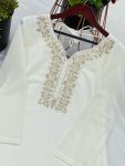 DESIGNER GEORGETTE EMBROIDERY HANDWORK TOP PATIYALA WITH DUPATTA PARTY WEAR WHOLESALE PRICE ETHNIC GARMENT (7)