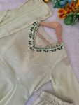 DESIGNER GEORGETTE HAND KHATLI EMBROIDERY WORK GOWN BOTTOM WITH DUPATTA PARTY WEAR WHOLESALE PRICE ETHNIC GARMENT (3)