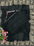 DESIGNER GEORGETTE PLAIN PALAZZO AND BLOUSE WITH EMBROIDERY WORK SHRUG PARTY WEAR WHOLESALE PRICE ETHNIC GARMENT (4)