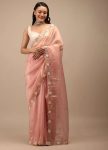 DESIGNER JIMMY CHOO HAND WORK CUT BOREDR WORK SAREE WITH UNSTITCHED BLOUSE PARTY WEAR WHOLESALE PRICE ETHNIC GARMENT (5)