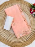 DESIGNER JIMMY CHOO HAND WORK CUT BOREDR WORK SAREE WITH UNSTITCHED BLOUSE PARTY WEAR WHOLESALE PRICE ETHNIC GARMENT (5)
