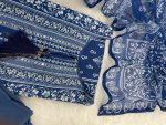 DESIGNER MUSLIN COTTON DIGITAL PRINTED REAL MIRROR HANDWORK TOP BOTTOM WITH DUPATTA FESTIVE WEAR WHOLESALE PRICE ETHNIC GARMENT (4)