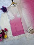 DESIGNER MUSLIN DIGITAL PRINTED LACE WORK TOP BOTTOM WITH DUPATTA PARTY WEAR WHOLESALE PRICE ETHNIC GARMENT (3)