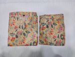 DESIGNER MUSLIN SILK PRINTED WITH COLLAR STYLE CO-ORD SET PARTY WEAR WHOLESALE PRICE ETHNIC GARMENT (3)
