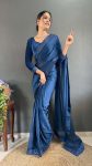 DESIGNER RANGOLI SILK STONE WORK READY TO WEAR SAREE WITH STITCHED BLOUSE PARTY WEAR WHOLESALE PRICE ETHNIC GARMENT (1)