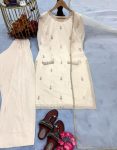 DESIGNER SATIN EMBROIDERY LACE WORK TOP PATIYALA WITH DUPATTA PARTY WEAR WHOLESALE PRICE ETHNIC GARMENT (7)