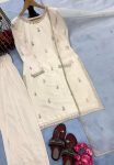 DESIGNER SATIN EMBROIDERY LACE WORK TOP PATIYALA WITH DUPATTA PARTY WEAR WHOLESALE PRICE ETHNIC GARMENT (7)