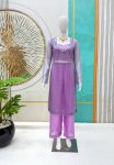 DESIGNER SOFT TWILL NET MIRROR WORK LACE KURTI BLOUSE WITH BOTTOM PARTY WEAR WHOLESALE PRICE ETHNIC GARMENT (3)