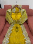 DESIGNER TABBY SILK THREAD AND SEQUENCE WORK SAREE WITH UNSTIITCHED BLOUSE PARTY WEAR WHOLESALE PRICE ETHNIC GARMENT (6)
