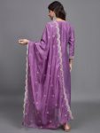 DESIGNER VISCOSE CHINON SEQUENCE CODING EMBROIDERY WORK TOP BOTTOM WITH DUPATTA FESTIVE WEAR WHOLESALE PRICE ETHNIC GARMENT (3)