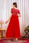FANCY BLOOMING GEORGETTE EMBROIDERY ZARI SEQUENCE WORK ONLY GOWN PARTY WEAR WHOLESALE PRICE ETHNIC GARMENT (8)