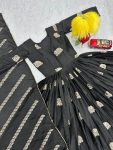 FANCY CHINON EMBROIDERY THREAD WORK GOWN WITH DUPATTA PARTY WEAR WHOLESALE PRICE ETHNIC GARMENT (3)