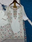 FANCY CHINON SILK EMBROIDERY SEQUENCE AND THREAD WORK WITH STONE HAND WORK TOP PALAZZO WITH DUPATTA FESTIVE WEAR WHOLESALE PRICE ETHNIC GARMENT (21)
