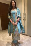FANCY CHINON SILK EMBROIDERY SEQUENCE WORK TOP BOTTOM WITH DUPATTA FESTIVE WEAR WHOLESALE PRICE ETHNIC GARMENT (3)