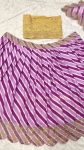 FANCY COTTON CREPE SILK DIGITAL PRINTED SEQUENCE ZARI WORK LEHENGA CHOLI WITH DUPATTA PARTY WEAR WHOLESALE PRICE ETHNIC GARMENT (3)