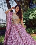 FANCY COTTON CREPE SILK DIGITAL PRINTED SEQUENCE ZARI WORK LEHENGA CHOLI WITH DUPATTA PARTY WEAR WHOLESALE PRICE ETHNIC GARMENT (3)