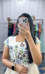 FANCY COTTON THREAD WORK ONE PIECE PARTY WEAR WHOLESALE PRICE ETHNIC GARMENT (10)