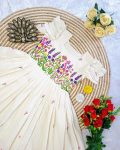 FANCY COTTON THREAD WORK ONE PIECE PARTY WEAR WHOLESALE PRICE ETHNIC GARMENT (3)